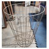 Vintage Industrial Wire Bin