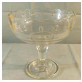 Vintage Indiana Glass Company Clear Pressed Glass