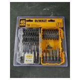 45 pc Dewalt screwdriving kit new