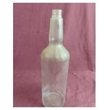 Vintage liquor 4/5 qt liquor bottle. Empty