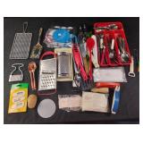 Kitchen silver ware, utensils and more.....