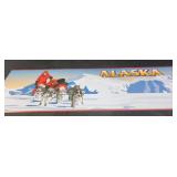 34x10 Alaska Budweiser advertisement eskimo