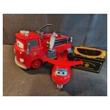 Disney Pixar Cars Red firetruck and plane