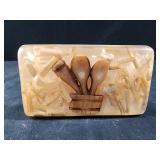 Vintage 1970s Lucite Acrylic soap dish