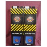 Original Justin Work boots Super Arch Insoles. 2