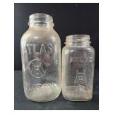 Atlas Mason jars vintage