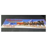34x10 Budweiser Clydesdales inaugural visit