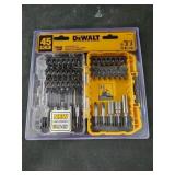 45 pc Dewalt screwdriving kit new