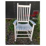 Vintage wood rocking chair 19.5 x 36.5 x 16.5