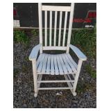 Vintage wood rocking chair 19.5 x 36.5 x 16.5