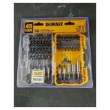 45 pc Dewalt screwdriving kit new