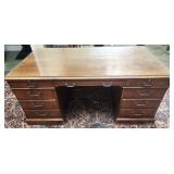 65.5 x 29 x 35.75 large executive office desk