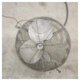 Uniflo industrial wall mount metal fan 22"