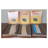 2 " bottom hanging folders