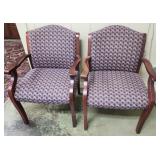 2 office chairs 24x 34x24