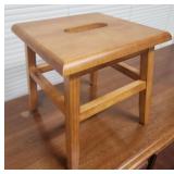 Vintage wooden step stool 12x12