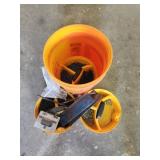 Bucket of nails, metal pieces, large screws