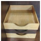 Wood file organizers
