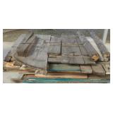 Plywood and more misc wood on a pallet