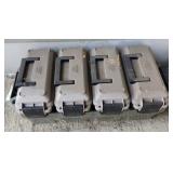 MTM 4-Can Ammo Crate Combo with 4 ammo boxes