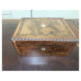 ANTIQUE 19th C. VICTORIAN WRITING DESK BOX