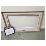 Frames, big one is 48.5x30 and has plaque on