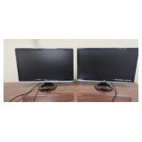 Two 23: Dell monitors