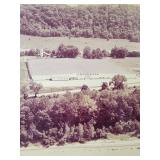 20x16 vintage cardboard aerial photo of Growers