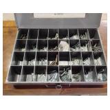 Metal box 18.5 x  3 x 12 with spring roll pins