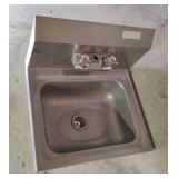 Stainless steel sink. 17 x 10 x 15.5