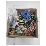 Wires and small zip ties