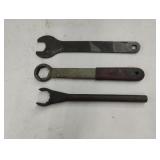 Large wrenches. 13" long
