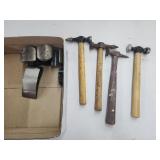 9 Piece Automotive Body-Repair Hammer-Dolly Kit.