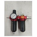 Central pneumatic air filter regulator lubricator