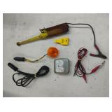 Circuit tester, starter current amp tester