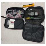Voltage detector, ac clamp meter and a volt alert