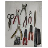Wire strippers, cutters and more.....