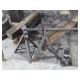Jack Stands, Bottle Jack & Lumber Pieces