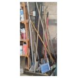 Brooms, extension pole and more.....