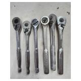Craftsman,  Stanley and autocraft ratchets