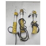 3 work lights