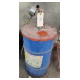 Metal metal barrel. Empty 14 x 26
