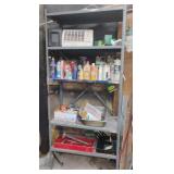 Shelf with contents 36 x 84 x 18