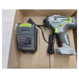 WorkPro cordless impact driver with battery and