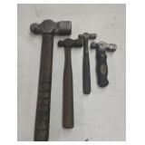 Ball peen hammers