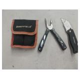 Sheffield utility knife and multi tool
