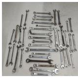 Combination wrenches including Craftsman and