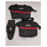 Craftsman small tool bags and a tool pouch