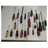Flat head screw drivers