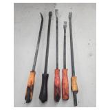 Pry bars , some handles are broken
